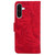 Samsung Galaxy A26 5G Tiger Embossing Pattern Flip Leather Phone Case - Red Samsung Galaxy A26 5G Tiger Embossing Pattern Flip Leather Phone Case - Red