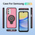 Samsung Galaxy A26 5G TPU Hybrid PC Magnetic Holder Phone Case - Pink Samsung Galaxy A26 5G TPU Hybrid PC Magnetic Holder Phone Case - Pink
