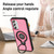 Samsung Galaxy A26 5G TPU Hybrid PC Magnetic Holder Phone Case - Pink Samsung Galaxy A26 5G TPU Hybrid PC Magnetic Holder Phone Case - Pink