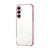 Samsung Galaxy A26 5G Transparent Plating Fine Hole Phone Case - Pink