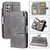 Samsung Galaxy A26 5G Tri-Fold 9-Card Wallets Leather Phone Case - Grey Samsung Galaxy A26 5G Tri-Fold 9-Card Wallets Leather Phone Case - Grey