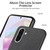 Samsung Galaxy A26 5G Twill Fabric Leather Skin Back Phone Case - Black