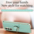Samsung Galaxy A26 5G XINLI Straight Edge 6D Electroplate TPU Phone Case with Ring Holder - Mint Green