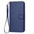 Samsung Galaxy A26 5G YX0070 Carbon Fiber Buckle Leather Phone Case with Lanyard - Royal Blue Samsung Galaxy A26 5G YX0070 Carbon Fiber Buckle Leather Phone Case with Lanyard - Royal Blue