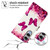 Samsung Galaxy S25 Edge 5G 3D Painting Horizontal Flip Leather Phone Case - Rose Butterfly
