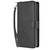 Samsung Galaxy S25 Edge 5G 9-Card Slots Zipper Wallet Bag Leather Phone Case - Black