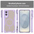 Samsung Galaxy S25 Edge 5G Armor Glaze MagSafe Magnetic Phone Case - Purple Samsung Galaxy S25 Edge 5G Armor Glaze MagSafe Magnetic Phone Case - Purple