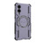 Samsung Galaxy S25 Edge 5G Butterfly Armor MagSafe Magnetic Ring Shockproof Phone Case - Purple