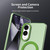 Samsung Galaxy S25 Edge 5G Candy Magsafe PC Hybrid TPU Phone Case - Green