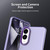 Samsung Galaxy S25 Edge 5G Candy PC Hybrid TPU Shockproof Phone Case - Purple