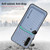 Samsung Galaxy S25 Edge 5G Carbon Fiber Leather Card Magsafe Phone Case - Green