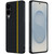 Samsung Galaxy S25 Edge 5G Carbon Fiber Texture Printing Phone Case - Black Yellow Samsung Galaxy S25 Edge 5G Carbon Fiber Texture Printing Phone Case - Black Yellow