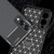 Samsung Galaxy S25 Edge 5G Carbon Fiber Texture Shockproof TPU Phone Case - Black