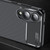 Samsung Galaxy S25 Edge 5G Carbon Fiber Texture Shockproof TPU Phone Case - Black
