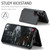 Samsung Galaxy S25 Edge 5G CaseMe C22 Card Slots Holder RFID Anti-theft Phone Case - Black