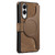 Samsung Galaxy S25 Edge 5G CaseNeo MagSafe RFID Anti-theft Retro Leather Phone Case - Brown