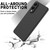 Samsung Galaxy S25 Edge 5G Color Liquid Silicone Phone Case - Black