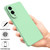 Samsung Galaxy S25 Edge 5G Color Liquid Silicone Phone Case - Green