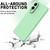Samsung Galaxy S25 Edge 5G Color Liquid Silicone Phone Case - Green