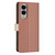 Samsung Galaxy S25 Edge 5G Color Matching RFID Anti-theft Leather Phone Case - Brown Samsung Galaxy S25 Edge 5G Color Matching RFID Anti-theft Leather Phone Case - Brown