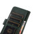 Samsung Galaxy S25 Edge 5G Cow Texture Flip Leather Phone Case - Green