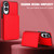 Samsung Galaxy S25 Edge 5G Crossbody Dual-buckle Wallet RFID Back Leather Phone Case - Red