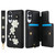 Samsung Galaxy S25 Edge 5G Crossbody Flower Pattern Leather Phone Case - Black Samsung Galaxy S25 Edge 5G Crossbody Flower Pattern Leather Phone Case - Black