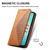 Samsung Galaxy S25 Edge 5G Cubic Grid Calf Texture Magnetic Leather Phone Case - Yellow