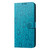 Samsung Galaxy S25 Edge 5G Daisy Embossed Leather Phone Case - Blue