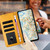 Samsung Galaxy S25 Edge 5G Daisy Embossed Leather Phone Case - Yellow