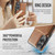 Samsung Galaxy S25 Edge 5G DG.MING K1 MagSafe Detachable Wallet RFID Back Cover Phone Case - Brown