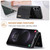 Samsung Galaxy S25 Edge 5G DG.MING M1 Series 3-Fold Multi Card Wallet + Magnetic Phone Case - Black Samsung Galaxy S25 Edge 5G DG.MING M1 Series 3-Fold Multi Card Wallet + Magnetic Phone Case - Black