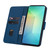 Samsung Galaxy S25 Edge 5G Diamond Buckle Leather Phone Case with Lanyard - Royal Blue