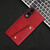 Samsung Galaxy S25 Edge 5G Double Buckle Card Slots Magnetic Phone Case - Red