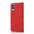 Samsung Galaxy S25 Edge 5G Dual-color Stitching Leather Phone Case - Red Blue