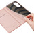 Samsung Galaxy S25 Edge 5G DUX DUCIS Skin Pro Series Flip Leather Phone Case - Pink