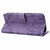 Samsung Galaxy S25 Edge 5G Embossed Floral Pattern Leather Phone Case - Purple