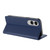 Samsung Galaxy S25 Edge 5G Embossed Multi-functional Wallet Retro Leather Phone Case - Dark Blue