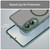 Samsung Galaxy S25 Edge 5G Fan Dun Series TPU Hybrid PC Frosted Magsafe Phone Case - Green Samsung Galaxy S25 Edge 5G Fan Dun Series TPU Hybrid PC Frosted Magsafe Phone Case - Green