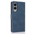 Samsung Galaxy S25 Edge 5G Fantasy Skin-feel Calfskin Texture Leather Phone Case - Blue Samsung Galaxy S25 Edge 5G Fantasy Skin-feel Calfskin Texture Leather Phone Case - Blue