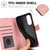 Samsung Galaxy S25 Edge 5G Fantasy Skin-feel Calfskin Texture Leather Phone Case - Pink Samsung Galaxy S25 Edge 5G Fantasy Skin-feel Calfskin Texture Leather Phone Case - Pink