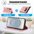 Samsung Galaxy S25 Edge 5G Fantasy Skin-feel Calfskin Texture Leather Phone Case - Pink Samsung Galaxy S25 Edge 5G Fantasy Skin-feel Calfskin Texture Leather Phone Case - Pink