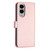 Samsung Galaxy S25 Edge 5G Four-leaf Embossed Leather Phone Case - Pink Samsung Galaxy S25 Edge 5G Four-leaf Embossed Leather Phone Case - Pink