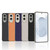 Samsung Galaxy S25 Edge 5G GKK Metal Paint Skin Feel Leather Full Coverage Phone Case - Titanium Gray Samsung Galaxy S25 Edge 5G GKK Metal Paint Skin Feel Leather Full Coverage Phone Case - Titanium Gray