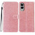 Samsung Galaxy S25 Edge 5G Glitter Powder Flip Leather Phone Case - Rose Gold