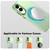 Samsung Galaxy S25 Edge 5G IMAK Candy Series Shockproof MagSafe Phone Case - Green