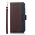 Samsung Galaxy S25 Edge 5G KHAZNEH Litchi Texture Leather RFID Phone Case - Brown