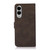 Samsung Galaxy S25 Edge 5G KHAZNEH Matte Texture Leather Phone Case - Brown Samsung Galaxy S25 Edge 5G KHAZNEH Matte Texture Leather Phone Case - Brown