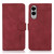 Samsung Galaxy S25 Edge 5G KHAZNEH Matte Texture Leather Phone Case - Red