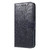 Samsung Galaxy S25 Edge 5G Lace Flower Embossing Flip Leather Phone Case - Dark Blue
